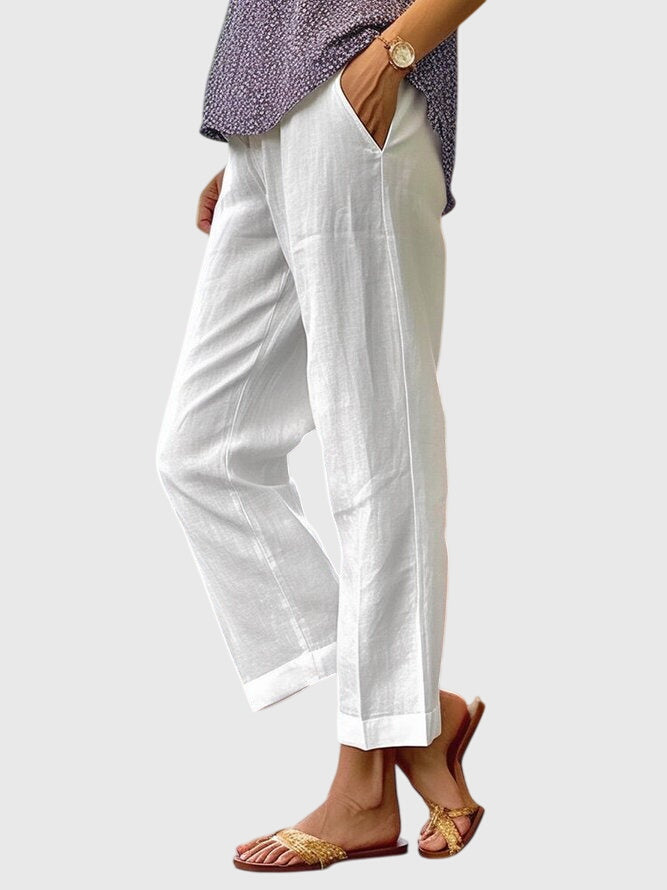 Elaine | Elegant Linnen Pants