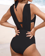 Karina | Shaping Swimsuit V with Tummy Control Effect