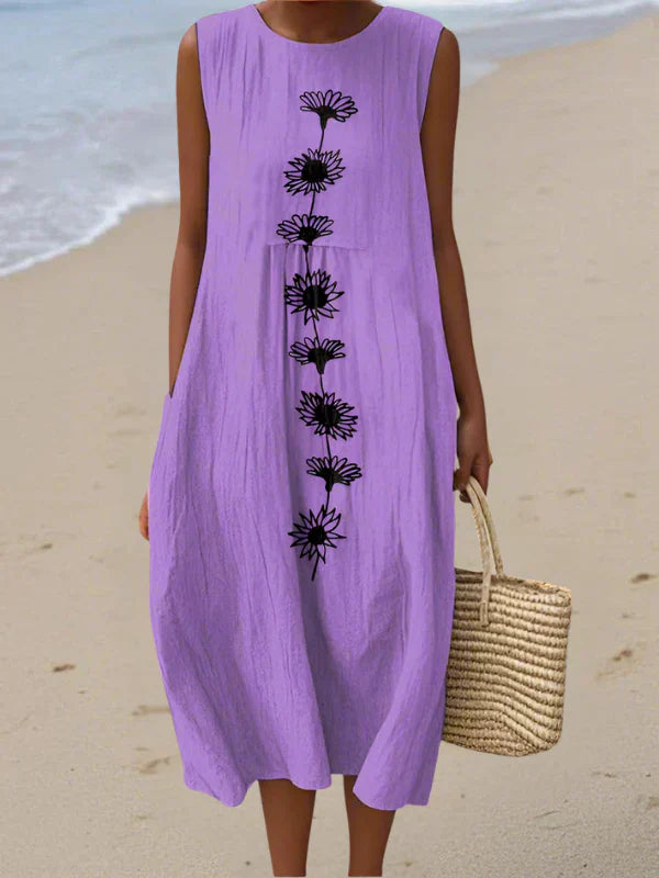 Emma | Bestselling Purple Floral Dress