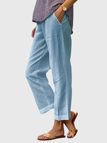 Elaine | Elegant Linnen Pants