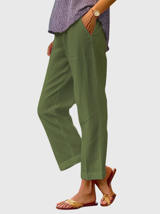 Elaine | Elegant Linnen Pants