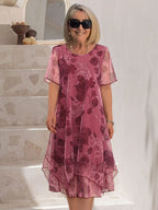 MARGOT | ELEGANT COMFORT PLEATED DRESS