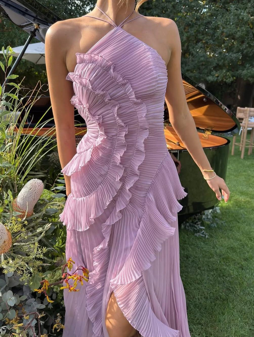 Linda I RUFFLED DRESS LIMITED EDITION