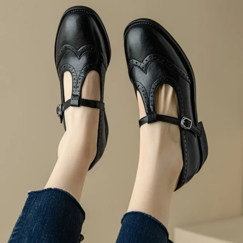 Sarah | Orthopedic Shoes with T-Strap