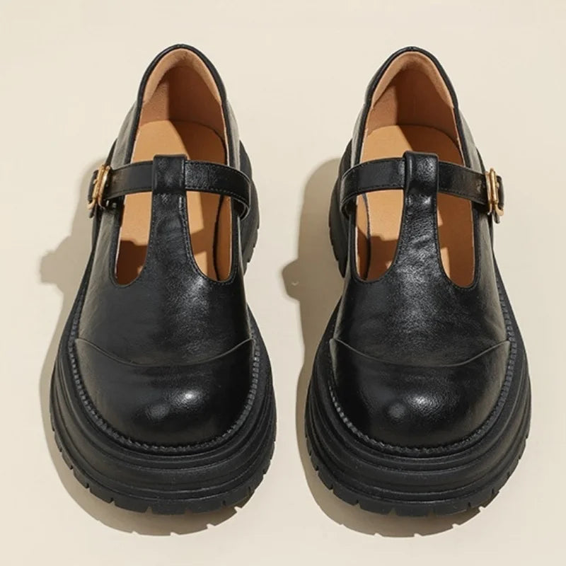 Donna | Orthopedic Shoes with T-Bar Strap