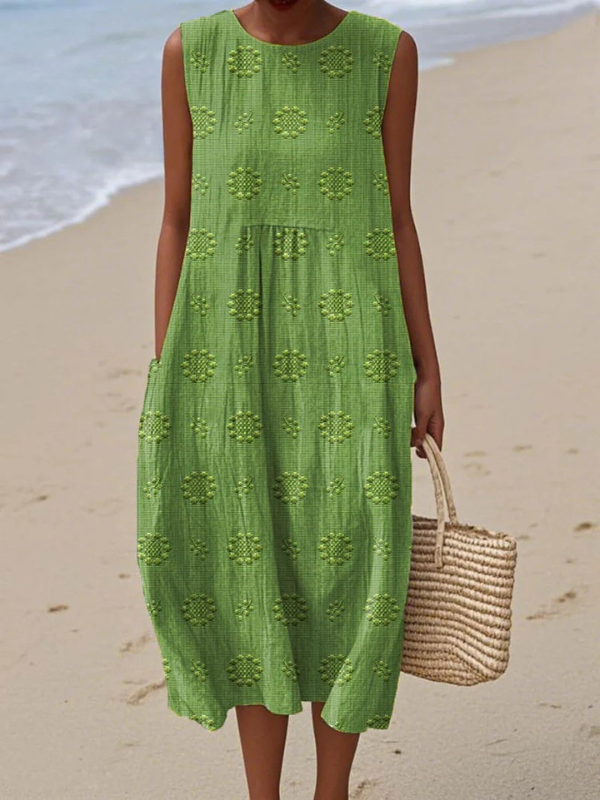Sara | Relaxed Solid Color Dress
