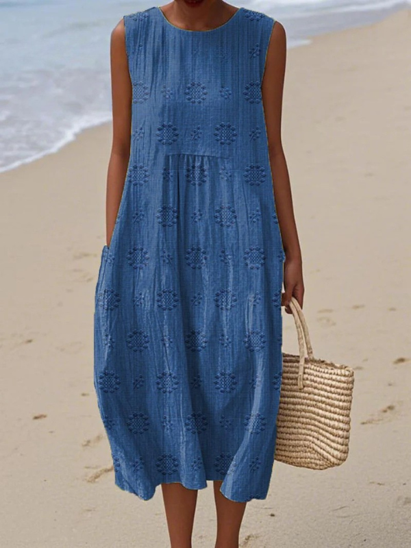 Sara | Relaxed Solid Color Dress