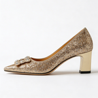 Lauren | Orthopedic Glitter Pumps