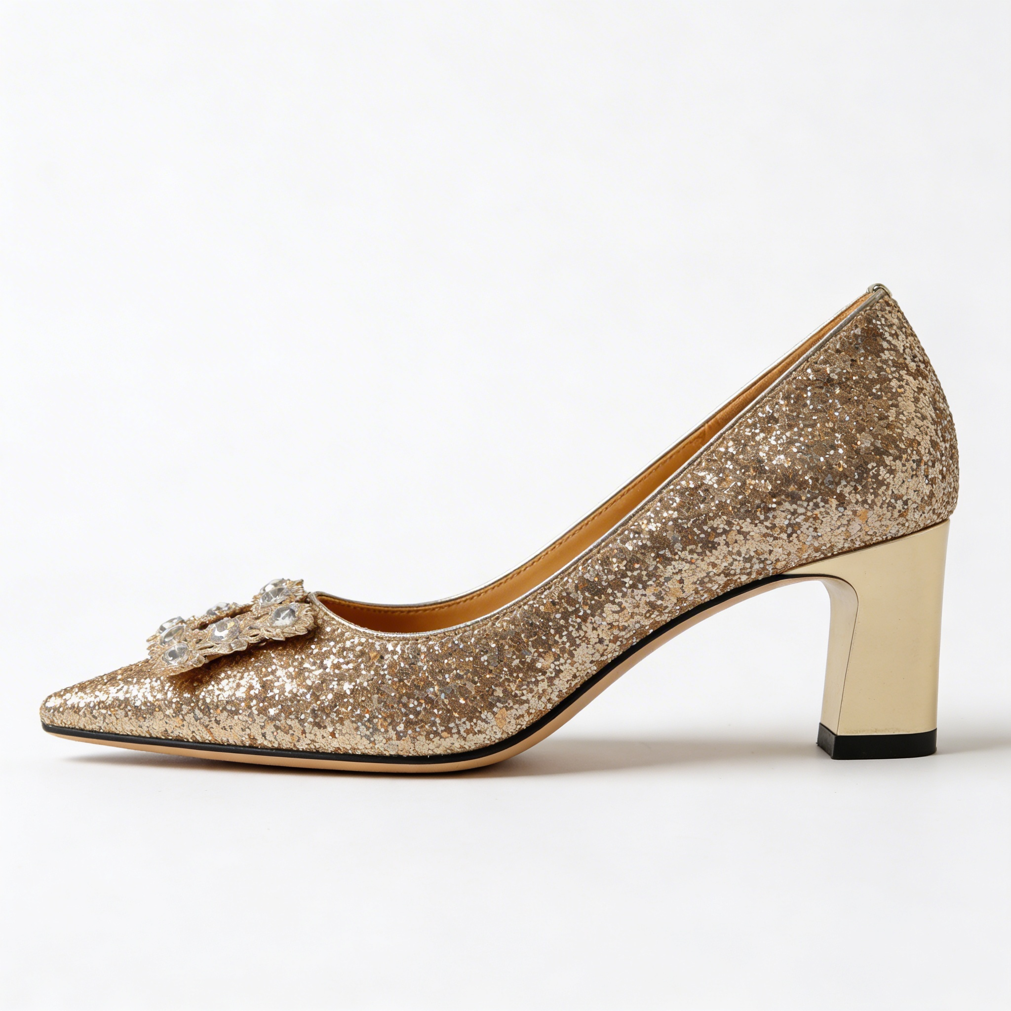 Lauren | Orthopedic Glitter Pumps