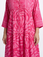 Marielle | Button Front Midi Dress